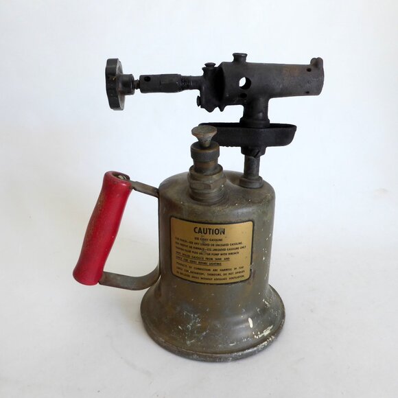 ANTIQUE VINTAGE C&L CLAYTON & LAMBERT BRASS BLOW TORCH FUEL PUMP - Picture 8 of 14